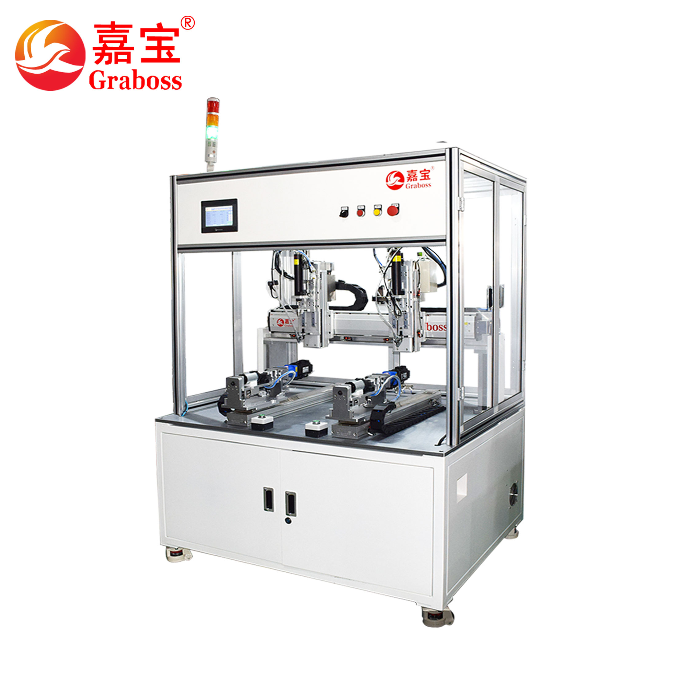 Vertical double YZ screw tightening machine