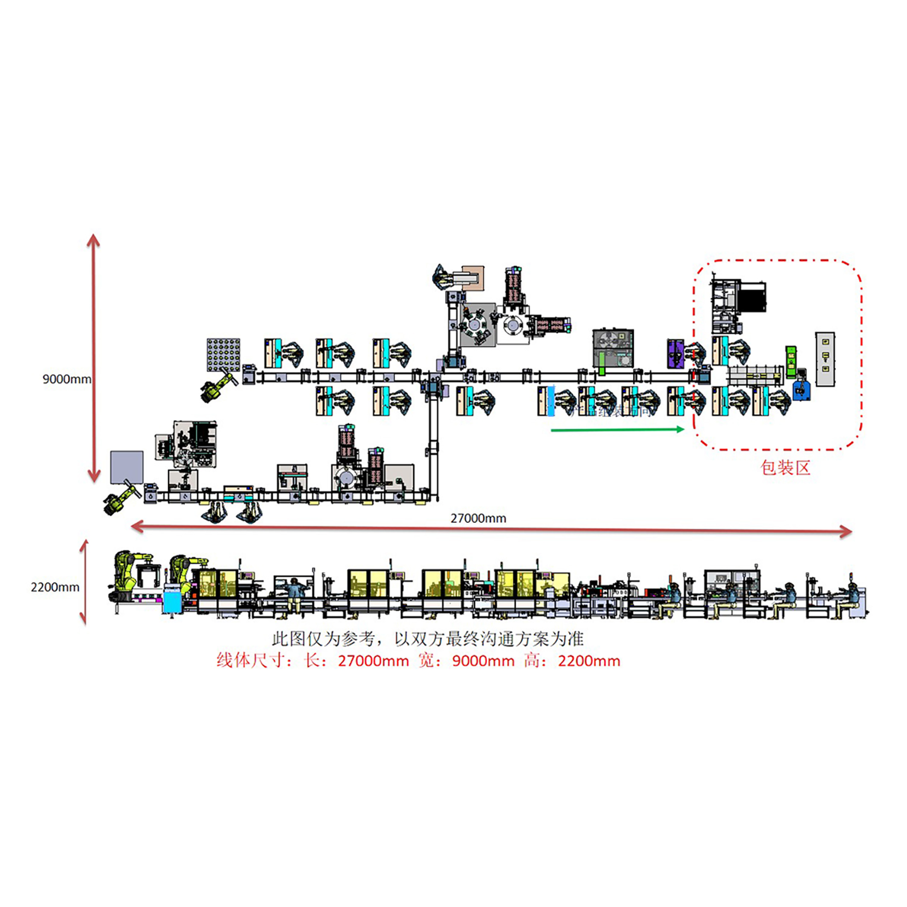 Automatic assembly line for coffee machine